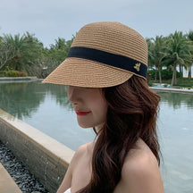 Chapéu de Palha Feminino de Praia - Luxury